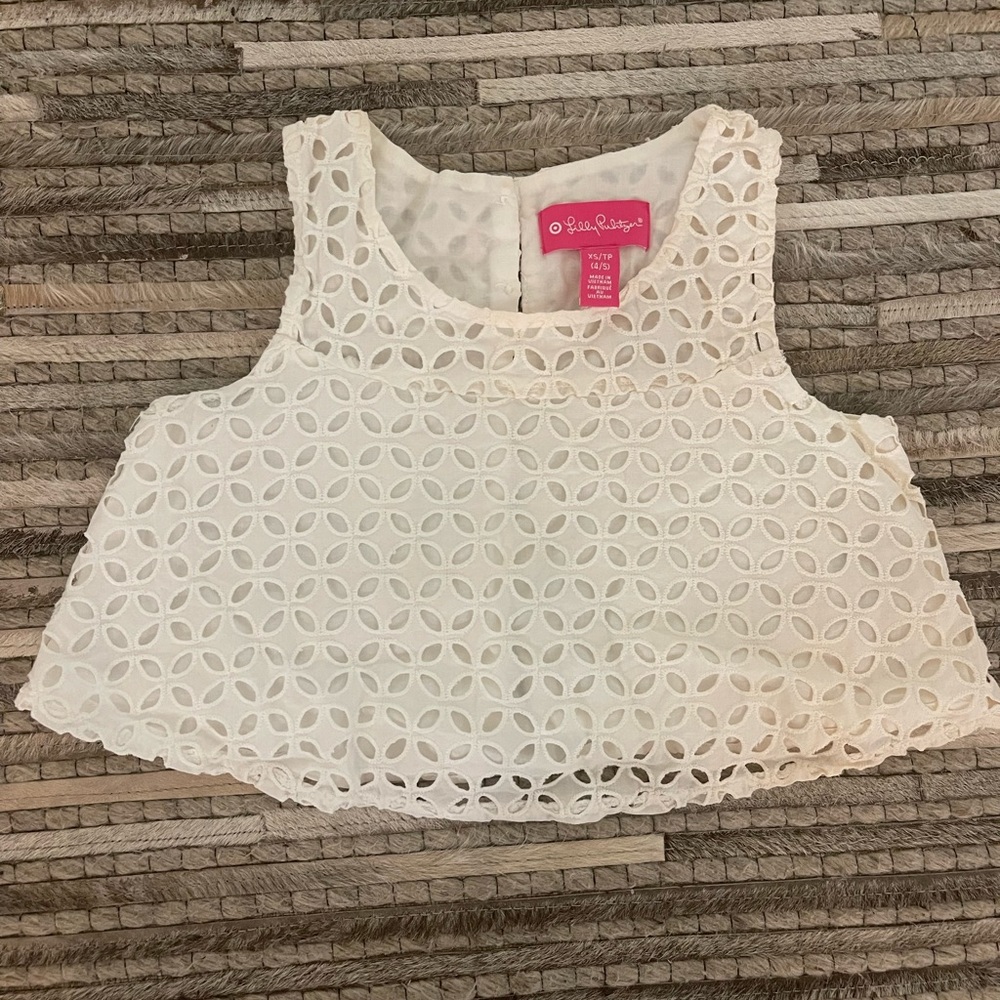 Lilly Pulitzer for Target Eyelet Top